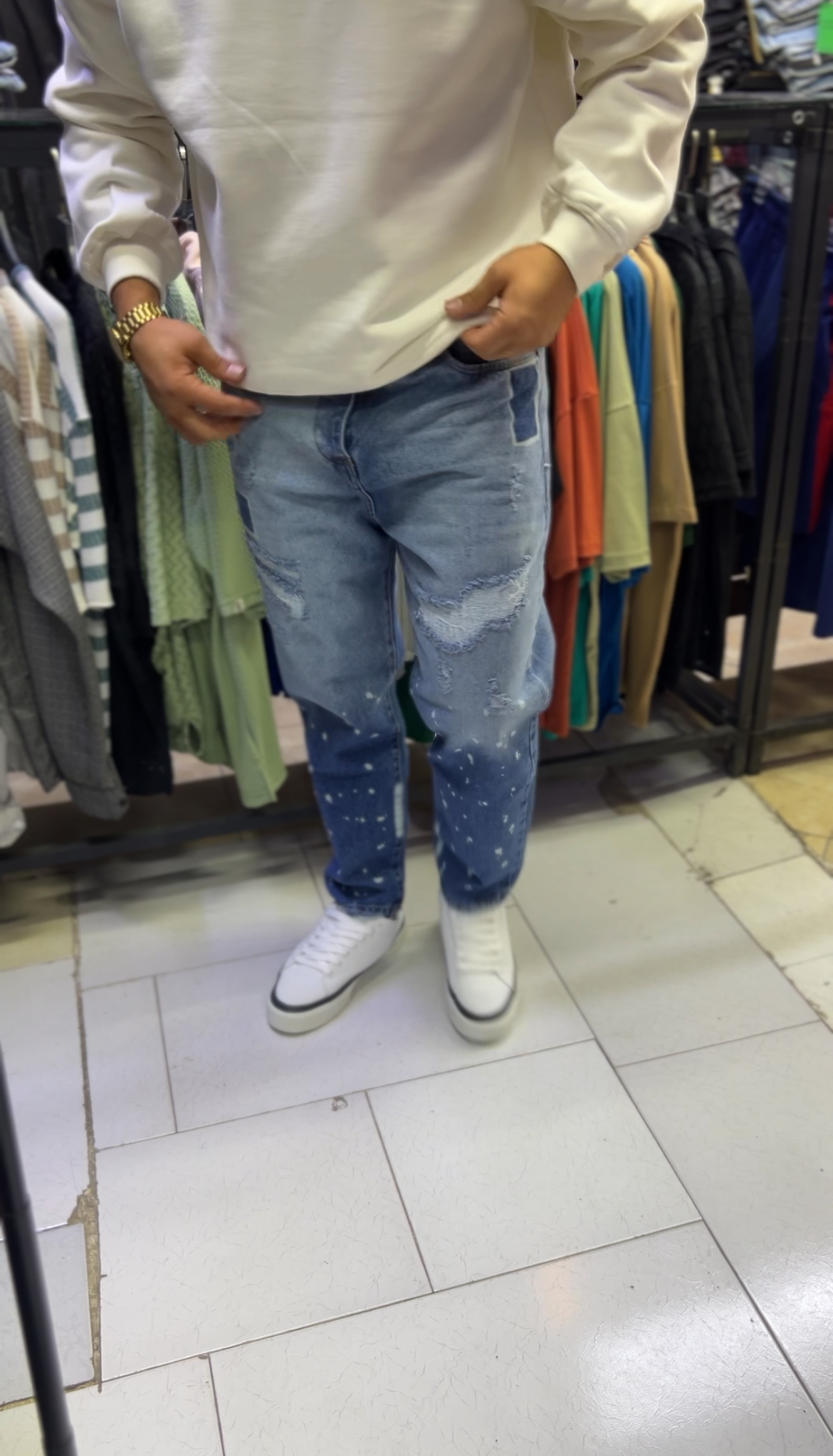 شلوار مردانه مام استایل